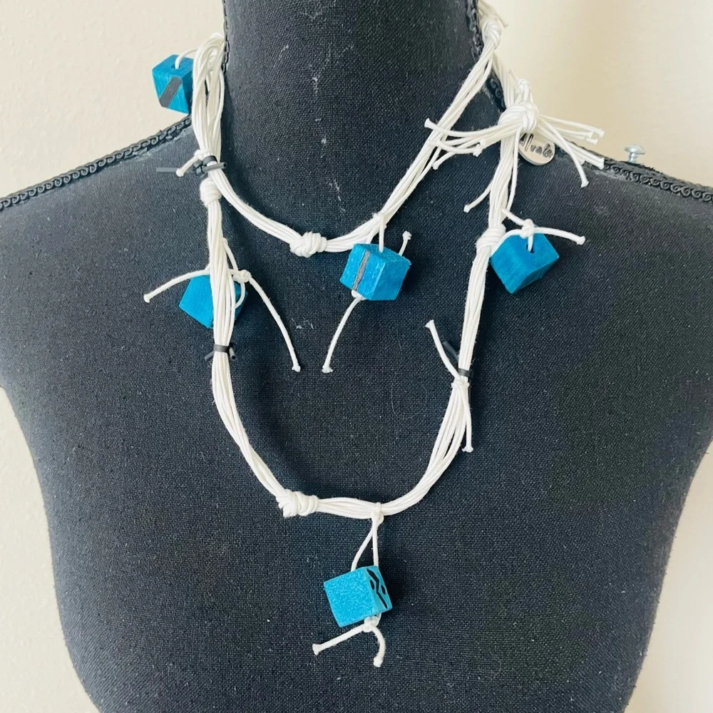 Jianhui London Blue Block Necklace